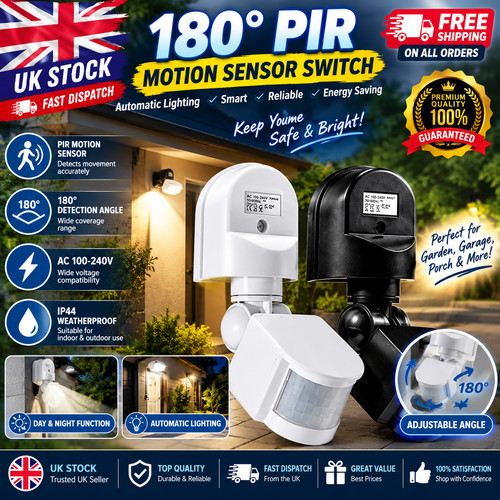 Outdoor 180 degree security - 180°,