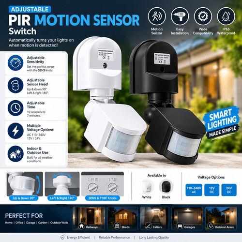 Outdoor 180 degree security - degree,