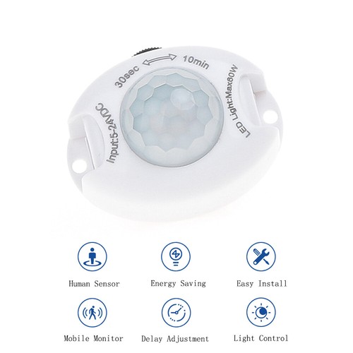Dc5 24v pir motion - motion, sensor